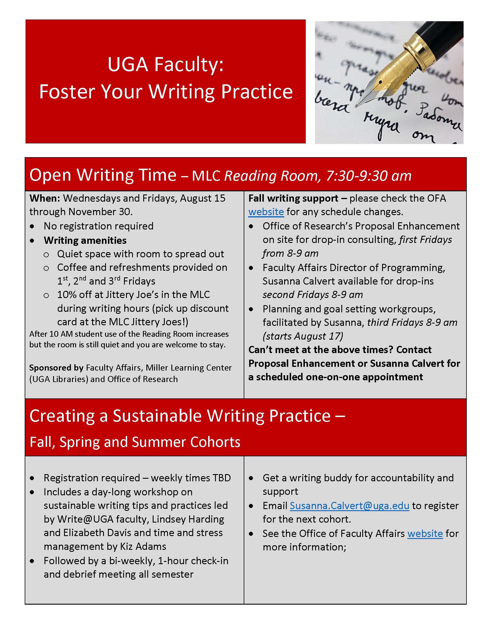 Writing Practice Flyer